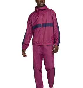 Hommes Logo personnalisé Polyester Nylon coupe-vent survêtement Streetwear extérieur coupe-vent survêtement fermeture éclair vestes - Product Image 1