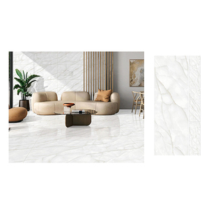 Design moderne 600x1800 Carreau de céramique brillant standard marbre blanc porcelaine pour sol intérieur - Product Image 6
