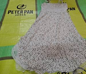 Ropa usada: Vestido de una pieza de seda para mujer - Product Image 4