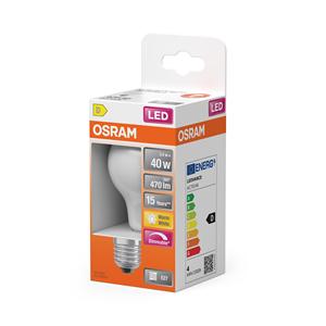 หลอดไฟ LED OSRAM OSR รุ่น 5W E27 แบบด้าน 470LM ความสว่างต่ำ 6 VPE - Product Image 1