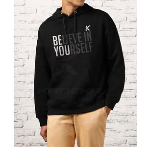 Sweat à capuche oversize basique, coupe classique, en polaire douce, uni, décontracté, pour l'extérieur, streetwear, confort hivernal, usage quotidien - Product Image 4