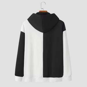 Sweat-shirt décontracté pour homme 100% coton Pull à capuche personnalisé Nouveau style pour l'hiver Vêtements ODM Teint uni Sweat-shirts pour homme - Product Image 2