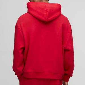 Venta al por mayor de moda logotipo rojo personalizado impreso para hombres chándales Streetwear chándales de alta exigencia para el invierno transpirable personalizado - Product Image 5