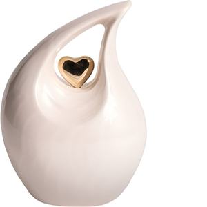 Urnas de lágrima de cremación para adultos de aluminio con esmalte plateado de mariposa con grabado hecho a mano, urnas de lágrima funerarias hechas en India 2024 - Product Image 2