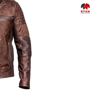 Chaqueta de hombre de alta calidad recién llegada venta al por mayor chaqueta de cuero de diseño de moda para hombre para invierno - Product Image 5