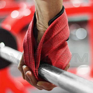 Venta al por mayor Figura 8 Levantamiento de pesas Logotipo personalizado Correas Gimnasio Entrenamiento Levantamiento de pesas Muñequeras Figura 8 Correas de elevación - Product Image 6