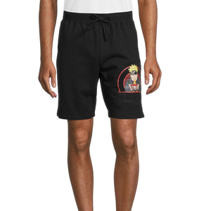 Shorts en toile décontractés pour hommes, best-seller, taille haute, avec cordon de serrage, séchage rapide, motif sérigraphié, couleur unie, respirant - Product Image 5