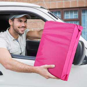 Sacs et enveloppes d'expédition auto-adhésifs en polyéthylène durables et personnalisables, emballages écologiques pour les boutiques de vêtements en e-commerce - Product Image 4