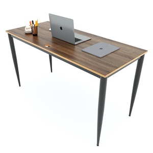 HBCN005 Contemporary Luxury Plywood <b>Desk</b> 140x60cm with Melamine Coating and Cone II Legs for Bedroom or Office Use - Product Image 1