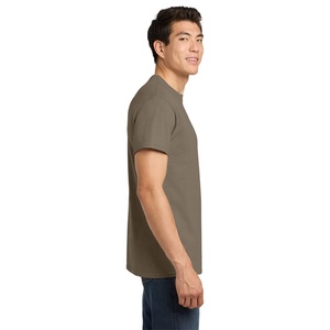 เสื้อยืดเปล่าผู้ชายแบบพิเศษ ผ้าฝ้ายพรีเมียม คอกลม แขนสั้น สไตล์ลำลอง รับสกรีนโลโก้ ผลิตภัณฑ์จากโรงงาน - Product Image 4