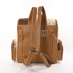 Sac de poitrine unisexe en cuir de vachette style western, sac bandoulière, style cowboy - Product Image 3