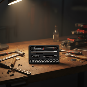 Jeu de clés à cliquet et douilles polygonales USAG de 15 pièces en pouces - Product Image 3