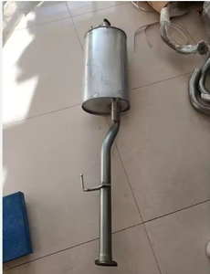 Precio al por mayor de fábrica, accesorios de sistema de escape de coche de alto rendimiento, silenciador de escape de acero inoxidable para Toyota Hilux - Product Image 4