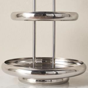 Wood and Resin Cake Stand Elegant Decorative <b>Dessert</b> Stand for Wedding Birthday Party and Modern Home Kitchen Use From India - Product Image 2