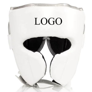 Protections de tête en cuir pour l'entraînement de boxe MMA - Protection d'arts martiaux personnalisable de haute qualité - Product Image 4