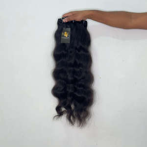 Proveedores de cabello virgen de visón liso, ondulado y rizado, Proveedor de cabello humano virgen brasileño, paquetes de cabello rizado peruano natural. - Product Image 1