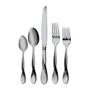 Mango de diseño giratorio en acero inoxidable con acabado pulido de espejo perfecto para cenas elegantes y accesorios de mesa elegantes - Product Image 1