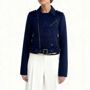 Veste en daim tricotée pour femme, finition douce, respirante, écologique, tenue décontractée pour tous les jours - Product Image 3