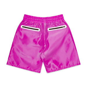 Pantalones cortos de nailon de fabricación paquistaní, pantalones cortos de nailon elásticos de dos bolsillos delanteros de secado rápido con diseño y tamaño personalizados - Product Image 3