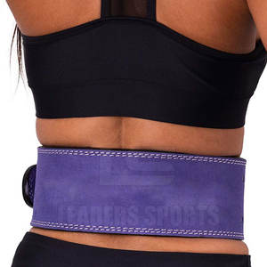 เข็มขัดยกน้ำหนักหนังแกะระบายอากาศรุ่นใหม่ สำหรับออกกำลังกาย ฟิตเนส เสริมสร้างความแข็งแรง สวมใส่สบาย ปรับขนาดได้ รองรับน้ำหนักได้สูงสุด - Product Image 4