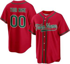 Ropa de softbol para mujer, camisetas de béisbol, camiseta sublimada Premium personalizada, ropa de béisbol, camiseta de botón completo de béisbol personalizada - Product Image 2