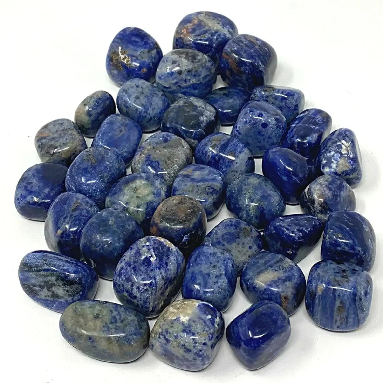 Красивые синие кальдалитовые кристаллы, опущенные камни/высококачественные кальдалитовые опущенные камни из натурального кальдалита