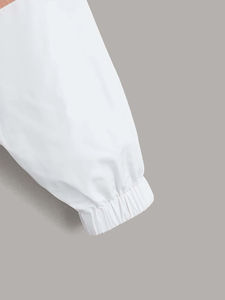 Blouson Bomber Femme OEM Haute Qualité Trois Tons Col Montant Personnalisé Style Épaules Tombantes Imperméable Coupe-Vent Respirant Hiver - Product Image 3