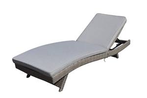 Tumbona Moderna de Ratán Sintético PRSB-035 con Patas Plegables para Villa, Exterior, Hotel, Dormitorio, Parque, Apartamento - Product Image 2