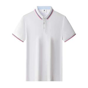 High Quality Custom Collar Fitted Women's Men's Golf T-Shirt Polo Shirt Logo Print Knitted Fabric High Quality Fleece Product - Product Image 1