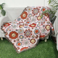 Tapestry Manufacturer Custom Woven Blankets Tapestry Clothing Fabric Woven Gobelin Tapestry Blankets Custom