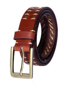 Ceinture cloutée Punk Pyramide Boucle carrée Chaîne Ceinture en cuir reconstitué Rivet Ceinture en cuir noir Rivets à tête sphérique avec quincaillerie à vis - Product Image 3