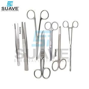 El mejor Material de alta calidad, instrumentos quirúrgicos de acero inoxidable, juegos de apósitos, uso para Surgrey por SUAVE SURGICAL INSTRUMENTS - Product Image 5
