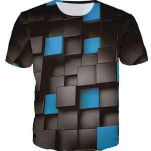 T-shirt en coton pour hommes imprimé graphique élégant Extra Large Plus Size Trendy Brand Wholesale Comfortable Casual T Shirt - Product Image 2