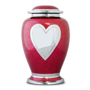 Meilleure vente Amazon urne moderne en métal étain anneau de feuilles étain au meilleur prix de gros pour les cendres de crémation funéraire par ACW - Product Image 2