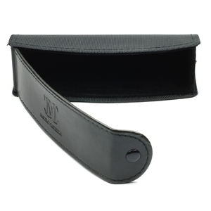 Estuche de cuero PU con logotipo personalizado para anteojos, estuches y bolsas duraderos para anteojos - Product Image 3