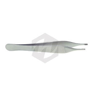 Premium 4 3/4 pulgadas de acero inoxidable laboratorio Dental instrumentos médicos fórceps de tejido quirúrgico 7x7 agarre lateral Manual MOL - Product Image 4