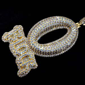 Collar Hip Hop de Lujo con Colgante Ankh Egipcio con Incrustaciones de Diamantes Moissanite VVS y Plata 925 - Product Image 2