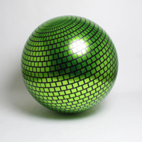 Grande boule disco brillante personnalisée, ballon miroir géant gonflable, boules miroir gonflables pour la décoration de mariage et de fête