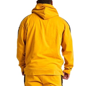 Kapuzenpullover unisexe conception personnalisée logo imprimé graphique en gros sweats pull-over uni vierge surdimensionné gym sweats à capuche pour hommes - Product Image 6