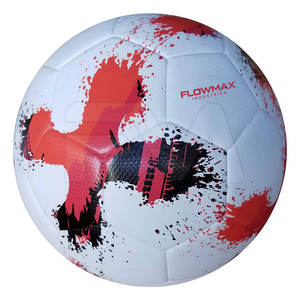 Balón de fútbol híbrido hecho a medida Balón de fútbol híbrido de alta calidad Balón duro de críquet para entrenamiento - Product Image 4