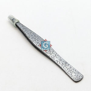 Pince à épiler à sourcils Pince à épiler en acier inoxydable à pointe inclinée - Product Image 2