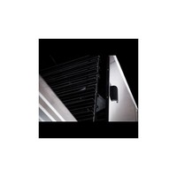 Four à pizza électrique à convection/turbocompression RINALDI SUPERFORNI de qualité supérieure, avec minuterie numérique, finition satinée en acier inoxydable