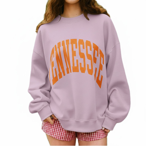 Sudadera de punto personalizada de colores sólidos para mujer, con cuello alto, bordado frontal, forro polar, estilo oversize, para invierno - Product Image 1