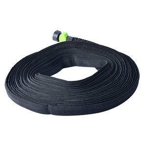 VERTAK 15M Platte <span class=keywords><strong>Soaker</strong></span> Slang Tuin Druppelbevloeiing Platte Doorlatende Buis Langzame Lekkage Sprinklerslang voor Tuinbesproeiing - Product Image 3