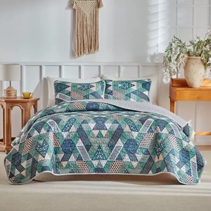 Juego de Ropa de Cama de Poliéster Estilo Bohemio, Edredones Estampados, Sábanas, Colchas Acolchadas, Venta al por Mayor - Product Image 6