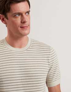 Camiseta ecológica de cuello redondo orgánico de alta calidad de 100% algodón con forro fabricado por Huzaifa Products - Product Image 3