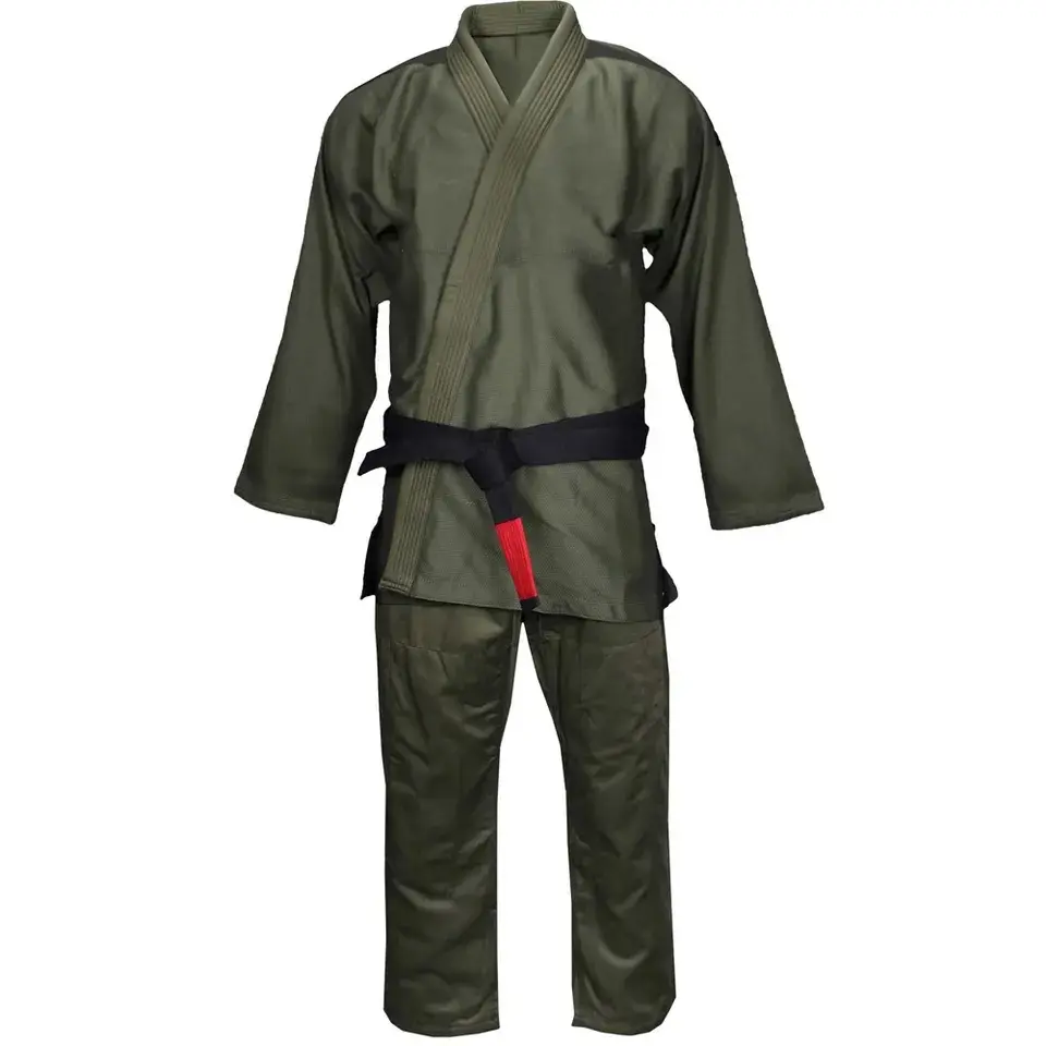 Karate Uniform 45% Baumwolle 55% Polyester Kinder Karate Uniform/Karate Gi/Martial Arts Uniform-Twill Stoff Männer Frauen Karate Uniform