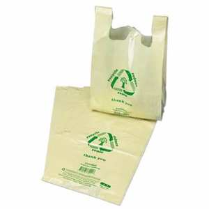 Sacs à provisions de haute qualité, sacs à poignée, emballage de sacs à T-shirts Sac en plastique avec logo personnalisé - Product Image 6
