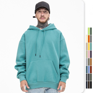 Sweat à capuche épais pour hommes Oem personnalisé vente en gros sweat à capuche femme surdimensionné sweats à capuche pour hommes expédition DDP - Product Image 2