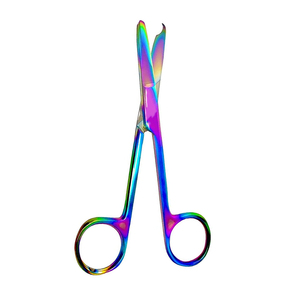 Ciseaux de point chirurgical sur mesure titane couleur enduit métal acier chirurgical médical utilisation d'hôpital ciseaux de point - Product Image 6